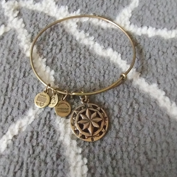 Alex and Ani Compass Bangle Bracelet - Picture 10 of 10